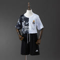 Conjunto Niños Real Madrid Gris y Negra Edición Especial 2025/26 - frente
