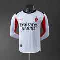 Camiseta AC Milan Visita Manga Larga 2025/26 Versión Jugador - frente