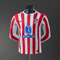 Camiseta Atlético de Madrid Local Manga Larga 2025/26 Versión Jugador - frente