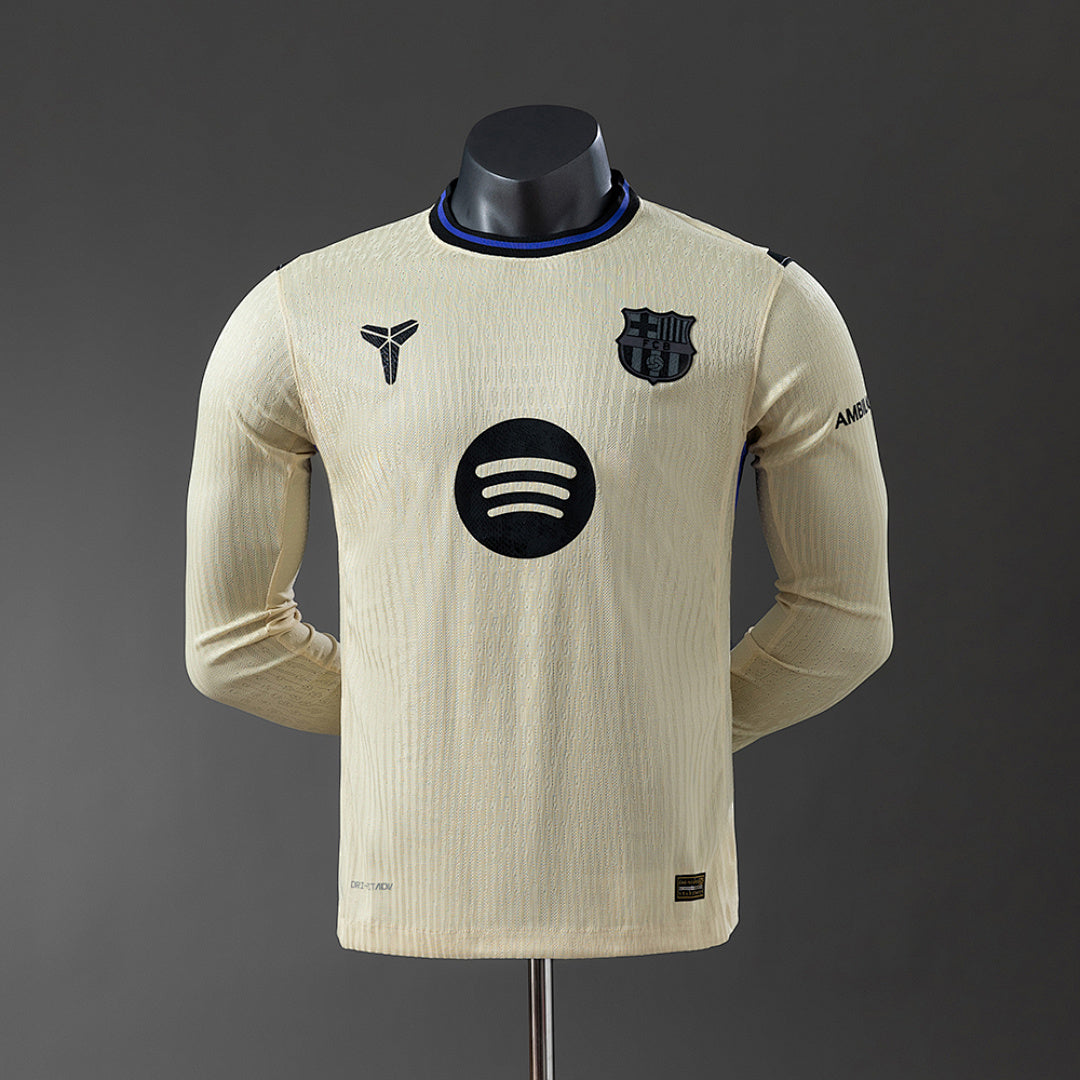 Camiseta FC Barcelona Visita Manga Larga 2025/26 Versión Jugador - frente