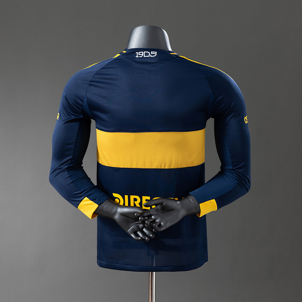 Camiseta Boca Juniors Local Manga Larga 2025/26 Versión Jugador - espalda