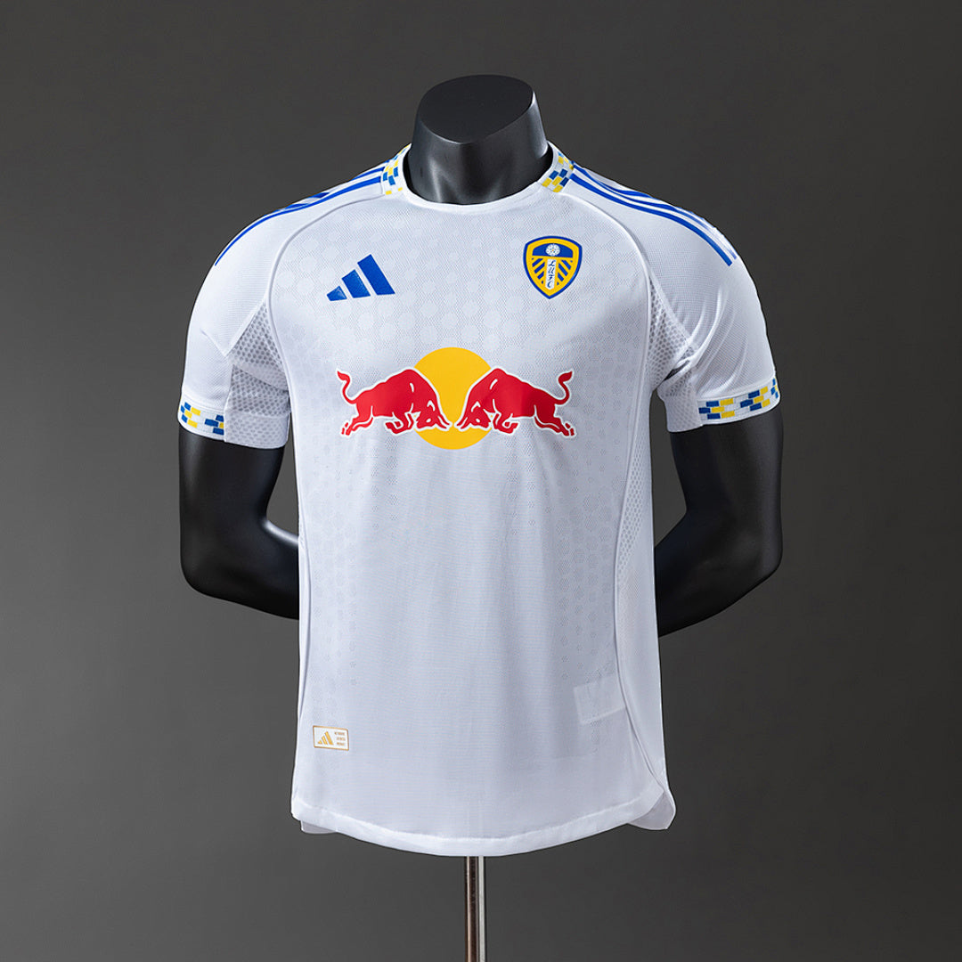 Camiseta Leeds United Local 2025/26 Versión Jugador - frente