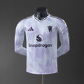 Camiseta Manchester United Visita Manga Larga 2025/26 Versión Jugador - frente