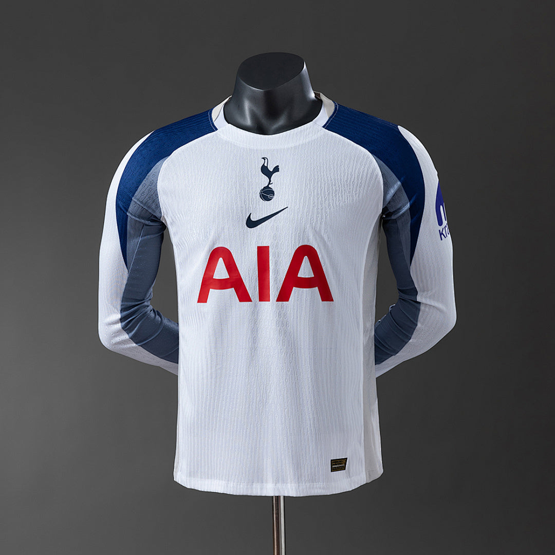 Camiseta Tottenham Hotspur Local Manga Larga 2025/26 Versión Jugador - frente