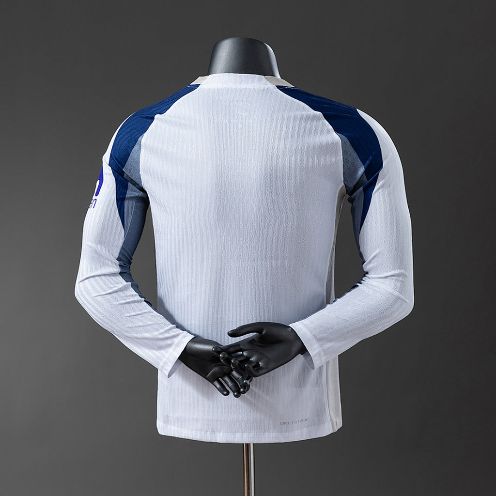 Camiseta Tottenham Hotspur Local Manga Larga 2025/26 Versión Jugador - espalda