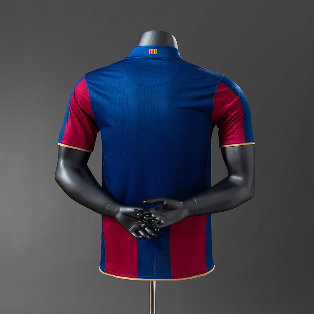 Camiseta Retro FC Barcelona Local 07/08 Versión Jugador - espalda