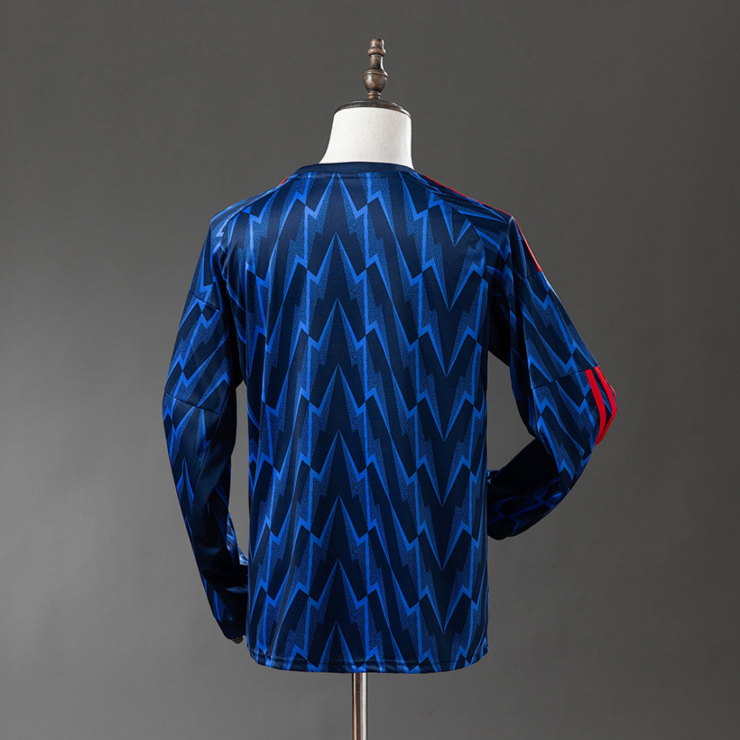 Camiseta Arsenal Visita Manga Larga 2025/26 - espalda