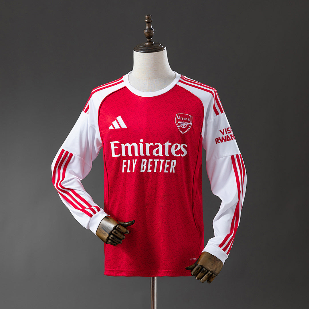 Camiseta Arsenal Local Manga Larga 2025/26 - frente