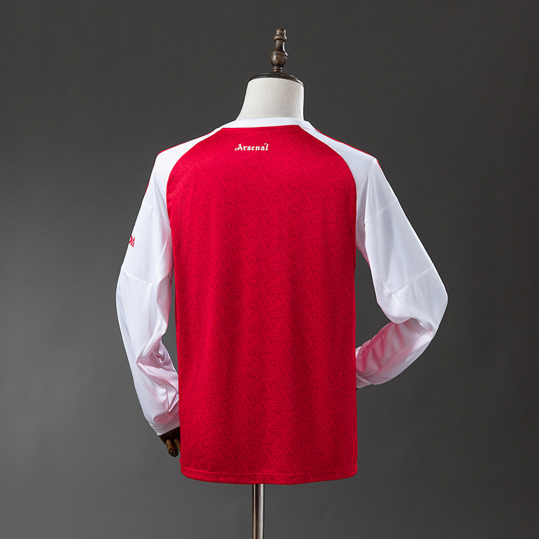 Camiseta Arsenal Local Manga Larga 2025/26 - espalda