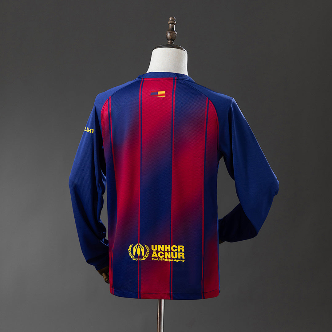Camiseta FC Barcelona Local Manga Larga 2025/26 - espalda