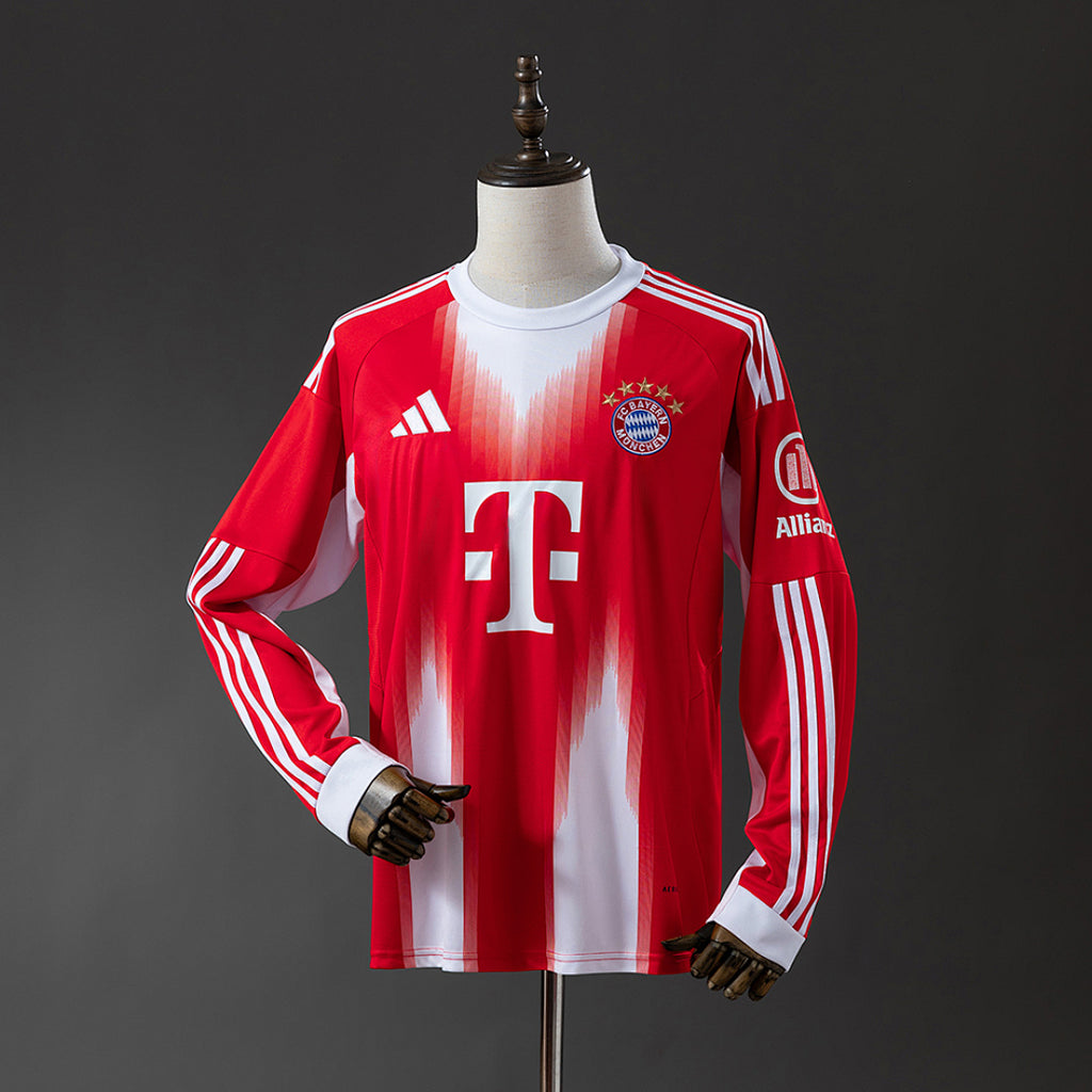 Camiseta Bayern Múnich Local Manga Larga 2025/26 - frente