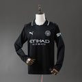 Camiseta Manchester City Visita Manga Larga 2025/26 - frente