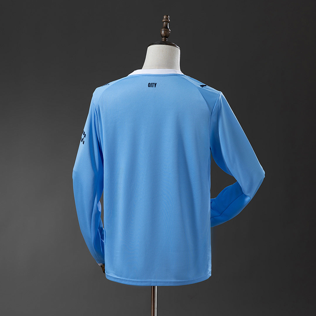 Camiseta Manchester City Local Manga Larga 2025/26 - espalda