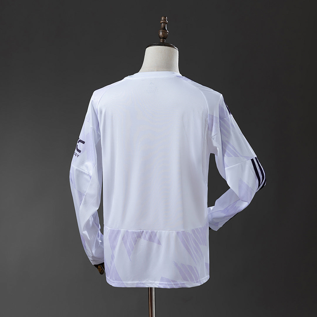 Camiseta Manchester United Visita Manga Larga 2025/26 - espalda
