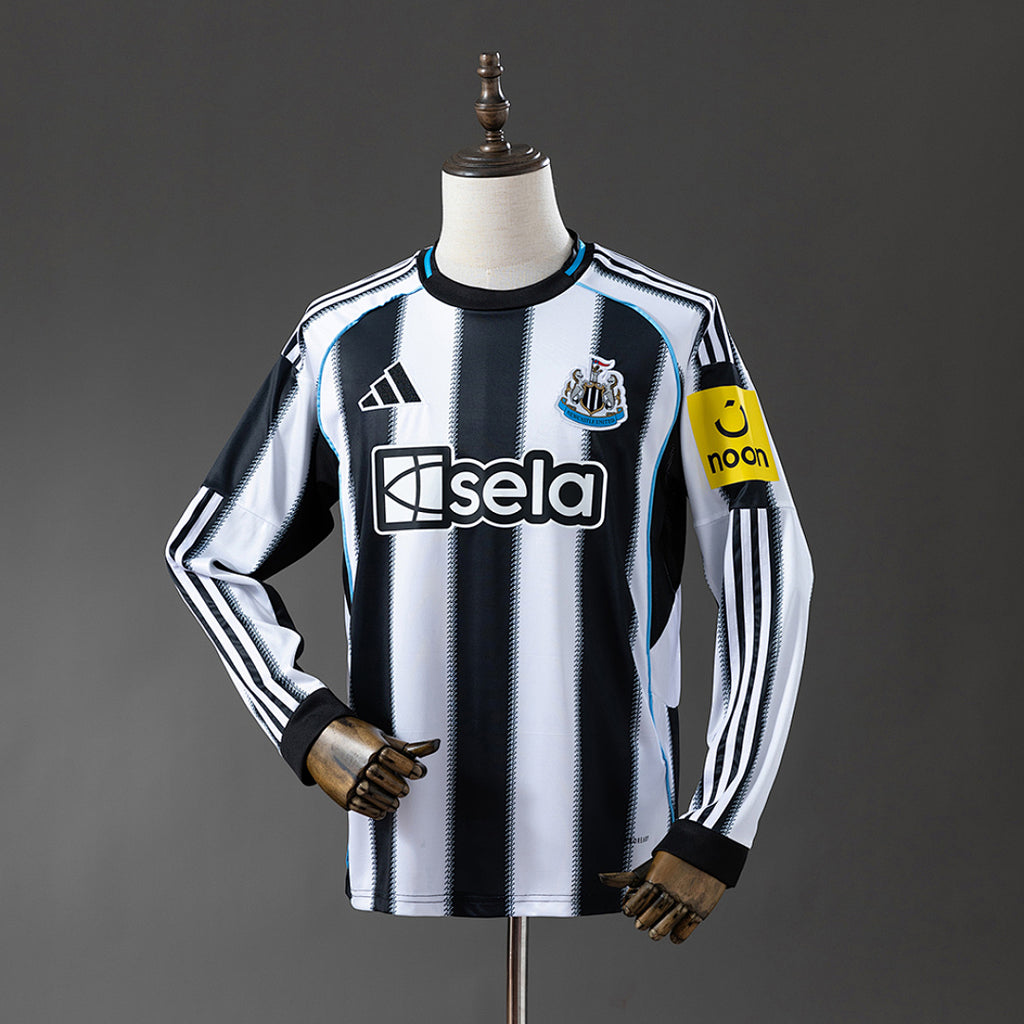 Camiseta Newcastle United Local Manga Larga 2025/26 - frente