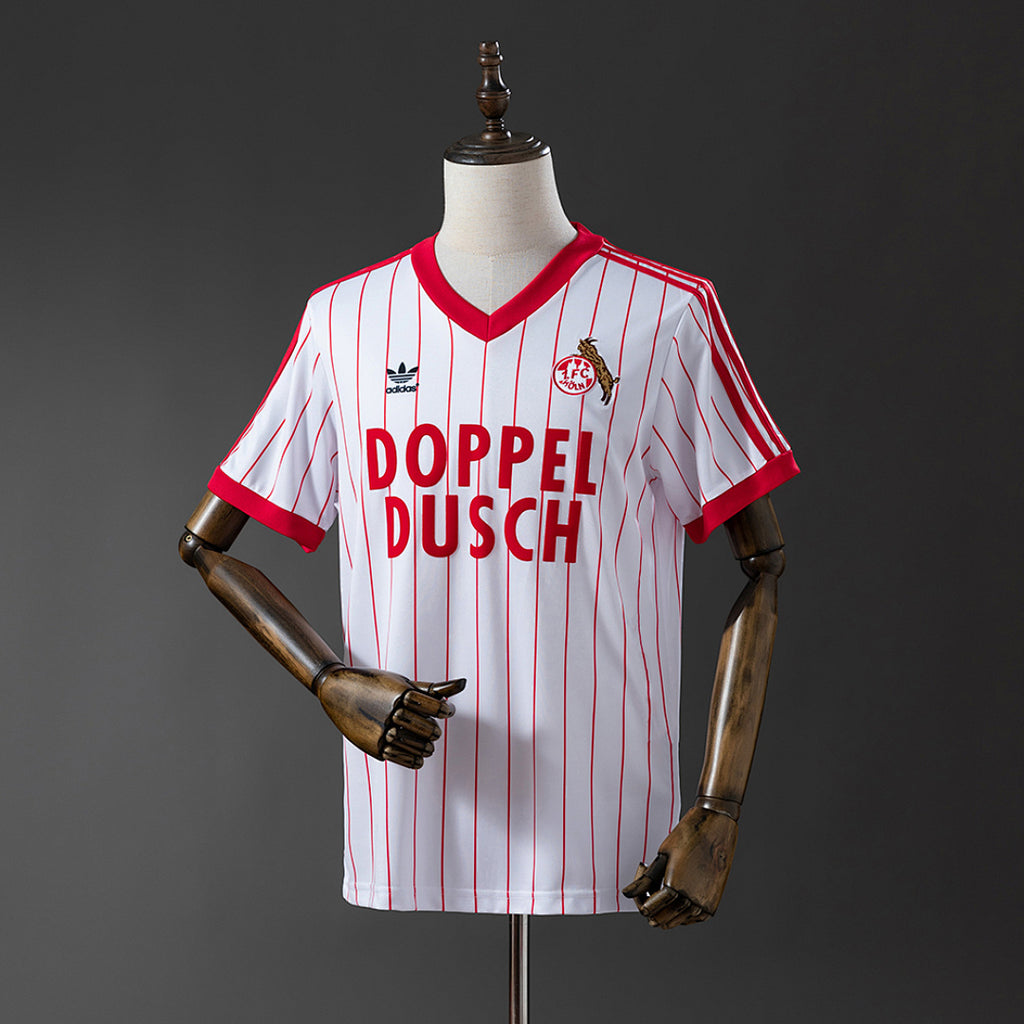 Camiseta Retro 1. FC Köln Local 82/83 - frente