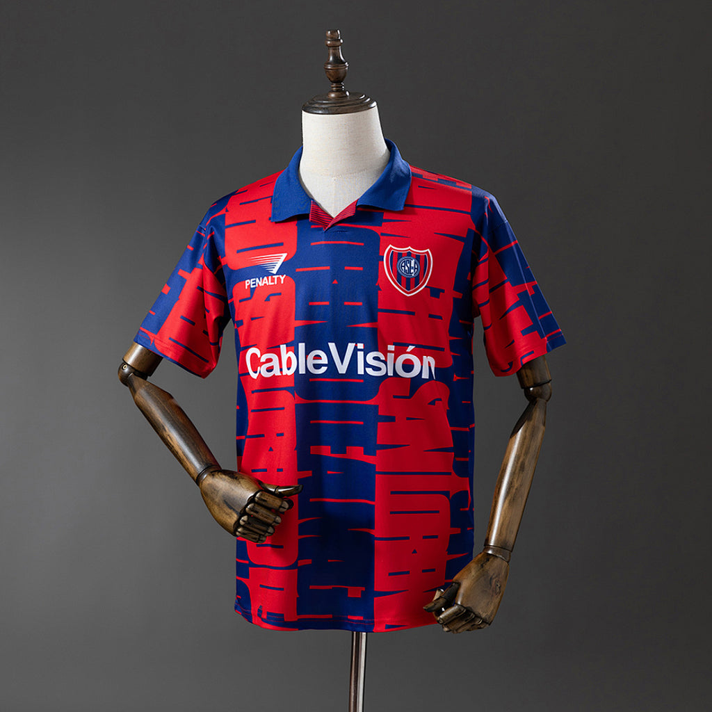 Camiseta Retro San Lorenzo Local 95/96 - frente