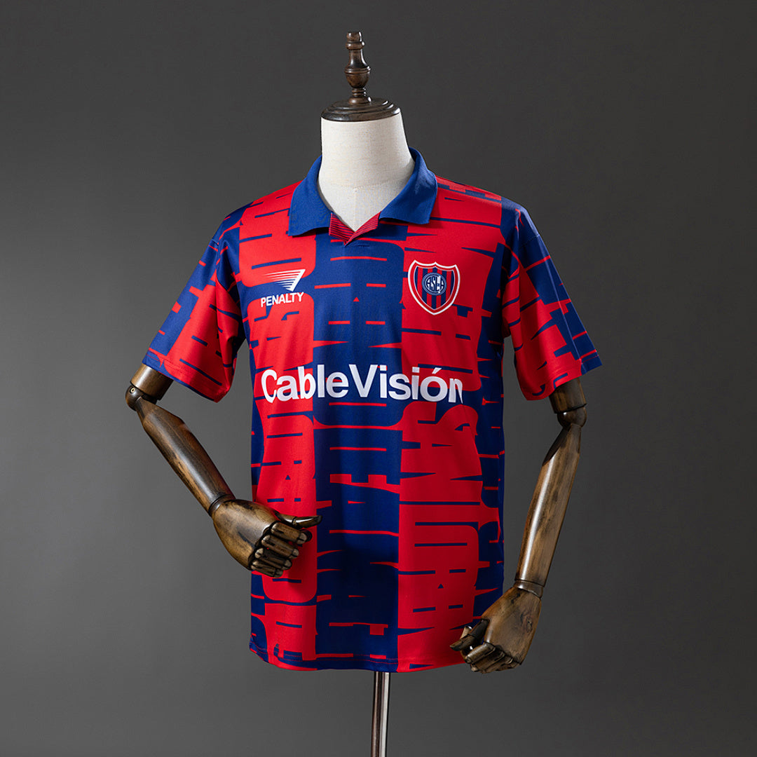 Camiseta Retro San Lorenzo Local 95/96 - frente