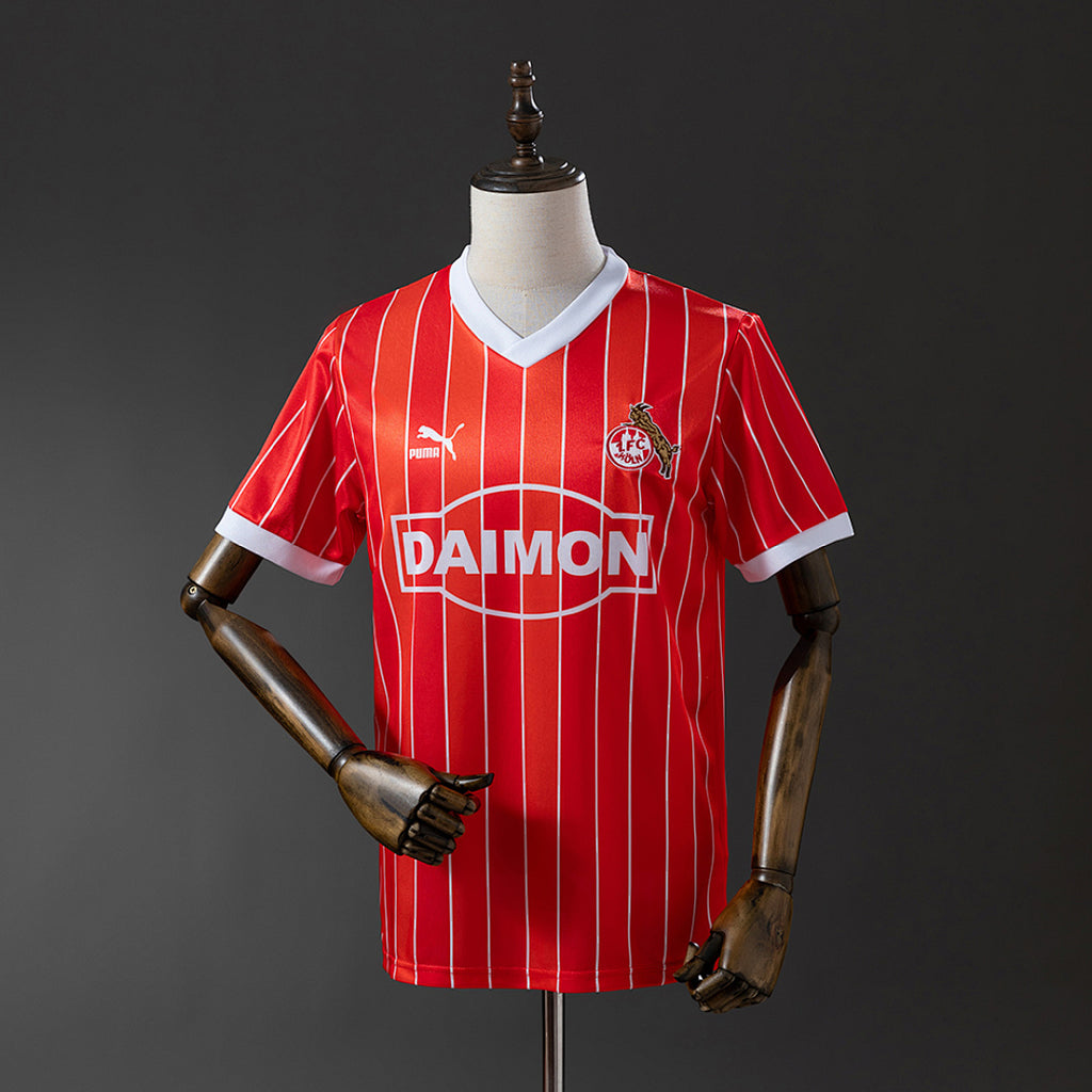 Camiseta Retro 1. FC Köln Local 85/86 - frente