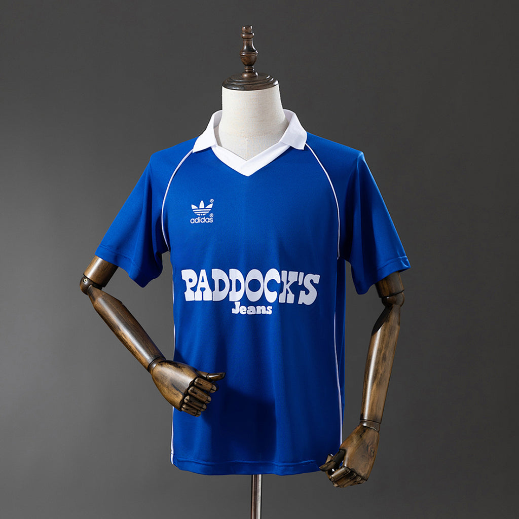Camiseta Retro Schalke 04 Local 84/85 - frente
