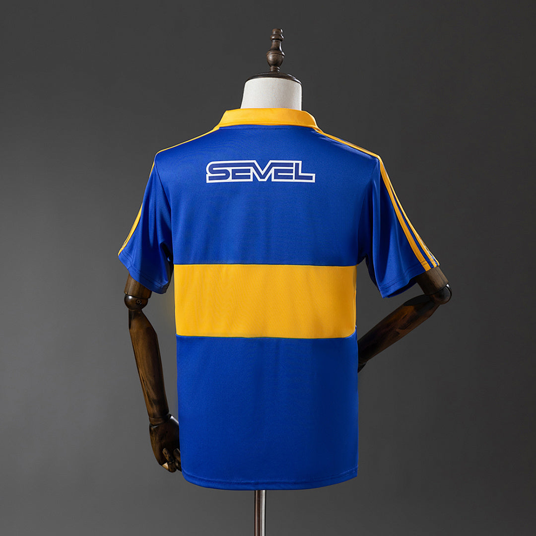 Camiseta Retro Boca Juniors Local 90/91 - espalda
