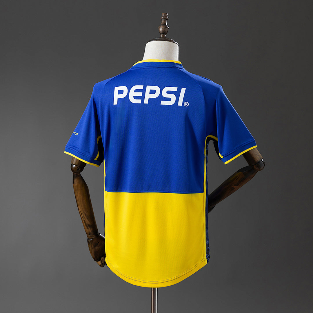 Camiseta Retro Boca Juniors Local 02/03 - espalda