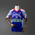Camiseta Retro PSG Local Gris y Azul Marino 92/93 - frente