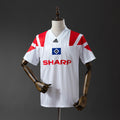 Camiseta Retro Hamburger SV Local Gris y Celeste 92/93 - frente