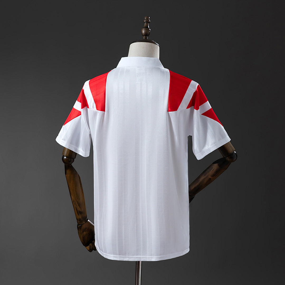 Camiseta Retro Hamburger SV Local Roja y Negra 92/93 - espalda