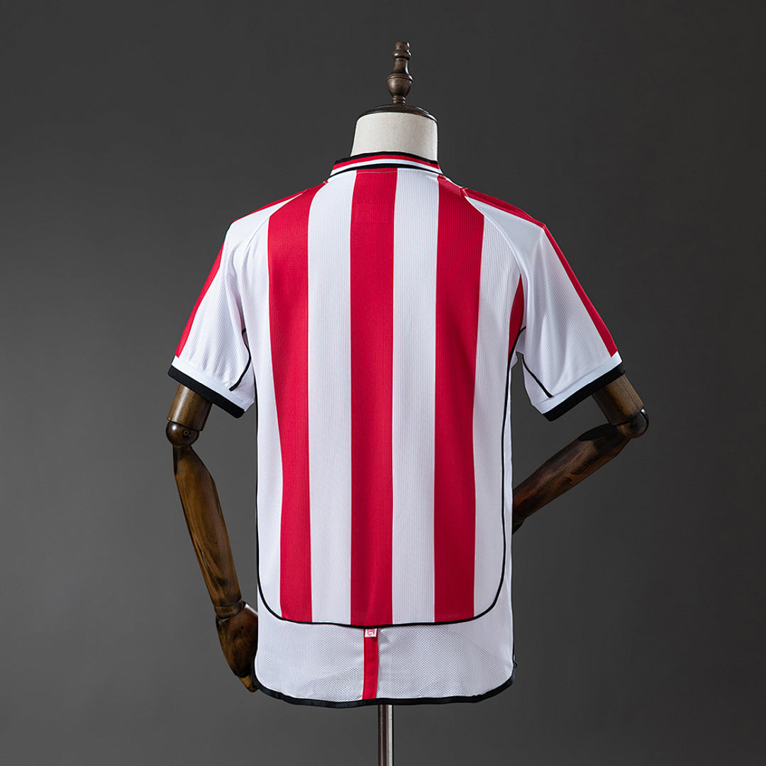 Camiseta Retro Olympiacos Local 01/02 - espalda