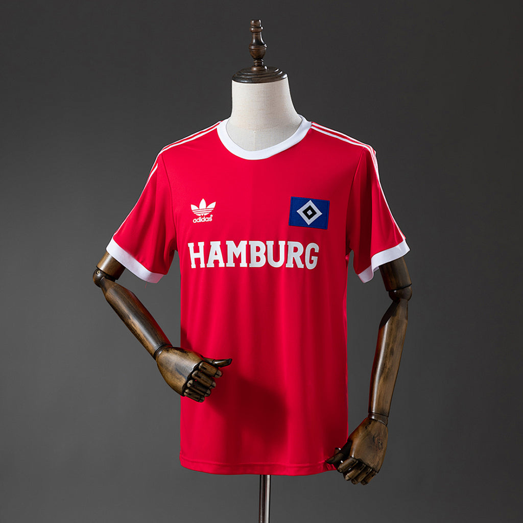 Camiseta Retro Hamburger SV Visita 74/75 - frente