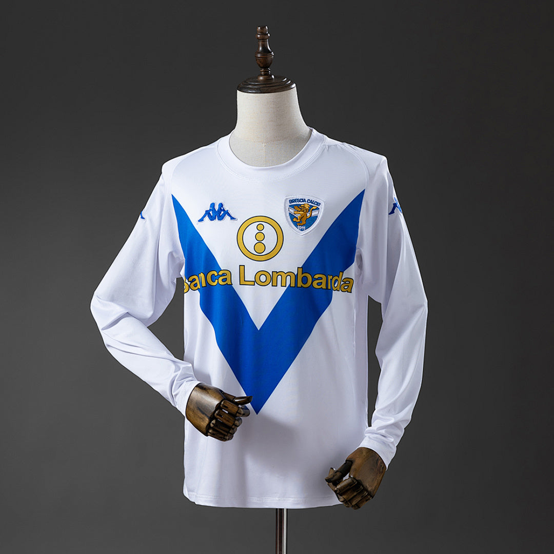 Camiseta Retro Brescia Calcio Visita Manga Larga 2003 - frente