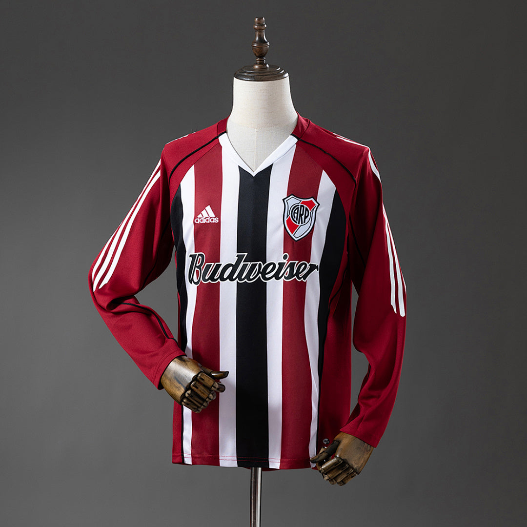 Camiseta Retro River Plate Visita Manga Larga 05/06 - frente