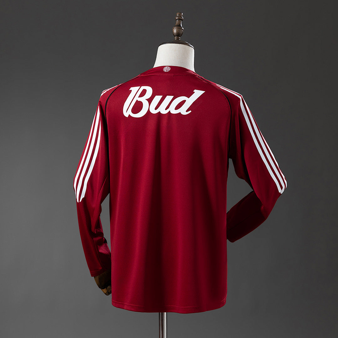 Camiseta Retro River Plate Visita Manga Larga 05/06 - espalda
