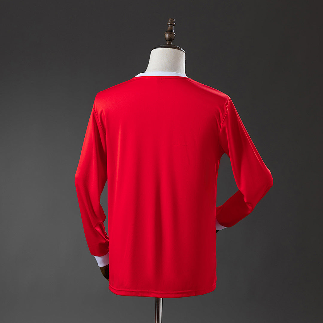Camiseta Retro Independiente Local Manga Larga 82/85 - espalda