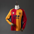Camiseta Retro AS Roma Edición Campeón Manga Larga 01/02 - frente