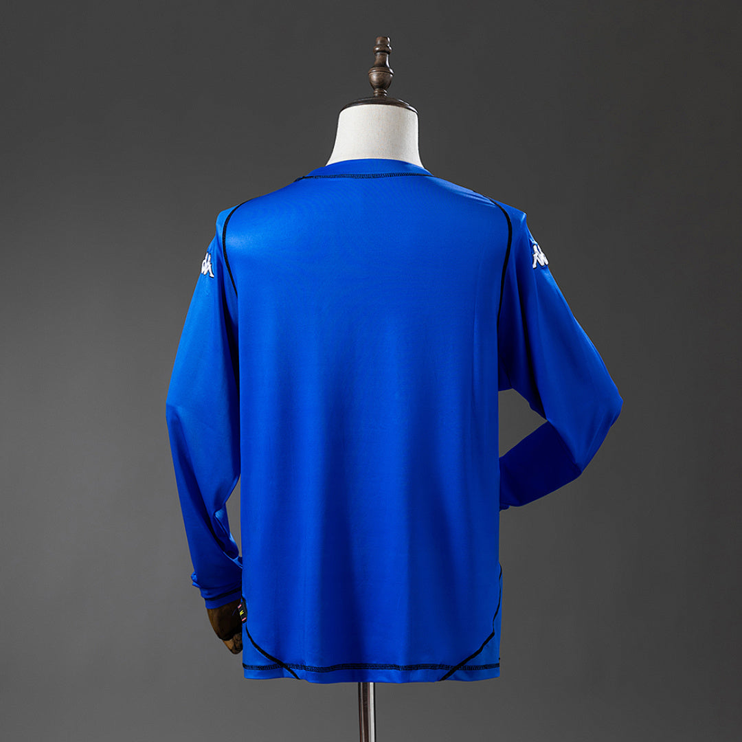 Camiseta Retro Brescia Calcio Local Manga Larga 2003 - espalda