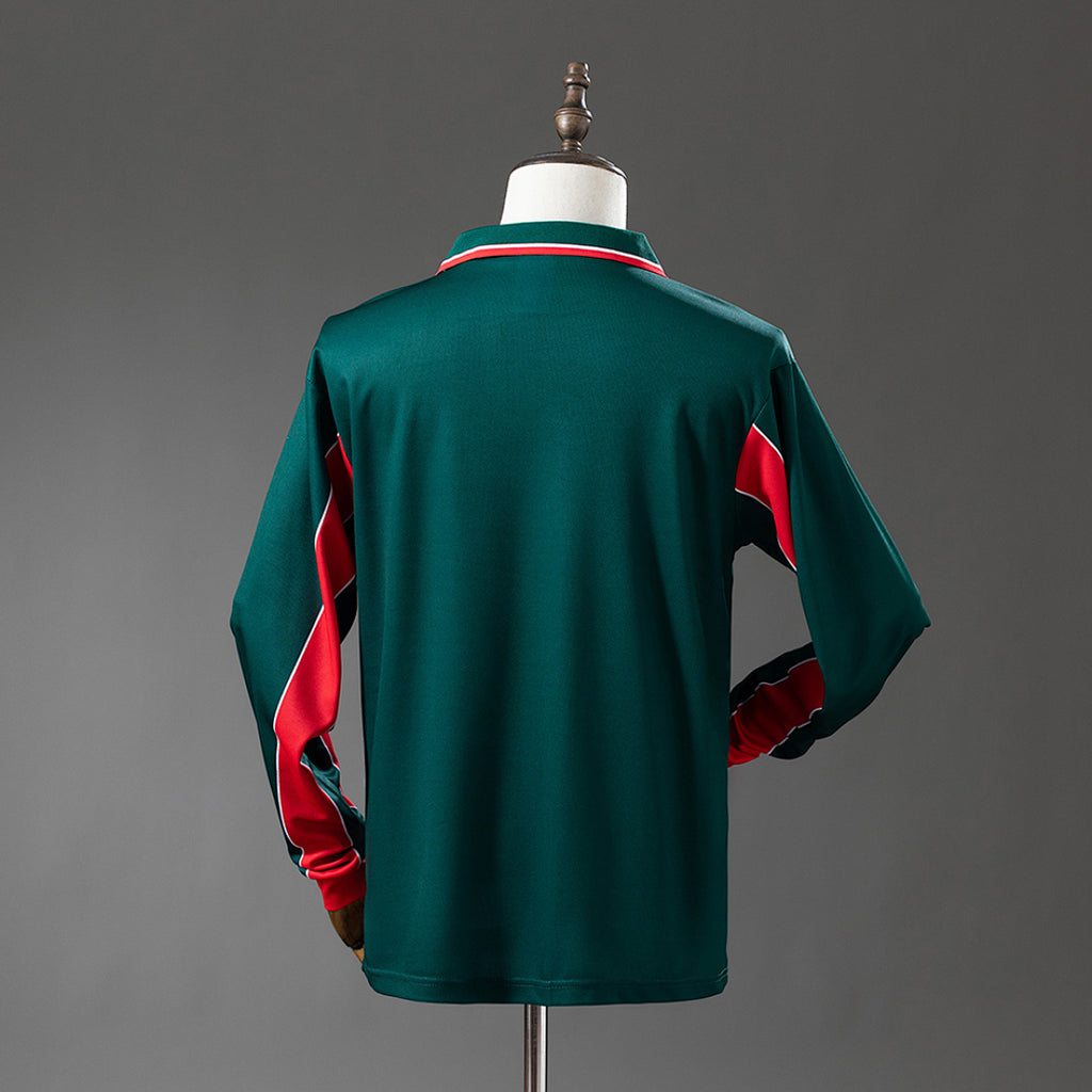 Camiseta Retro Marruecos Local Manga Larga 1998 - espalda