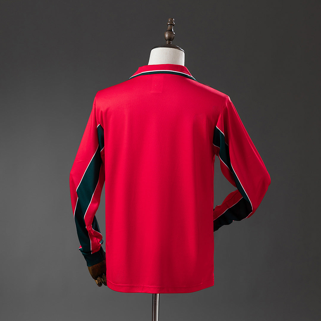 Camiseta Retro Marruecos Visita Manga Larga 1998 - espalda
