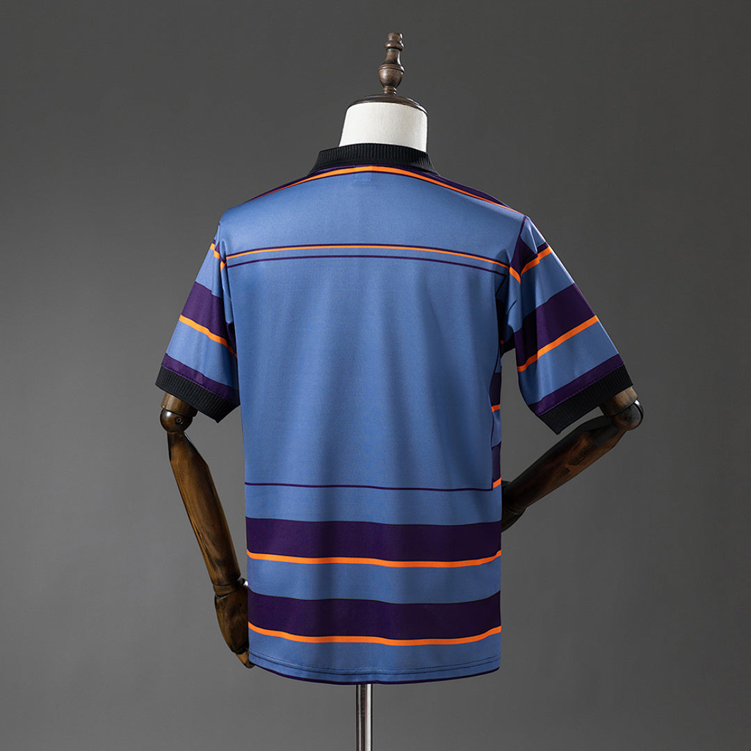 Camiseta Retro Valencia CF Tercera Morada y Gris 99/00 - espalda