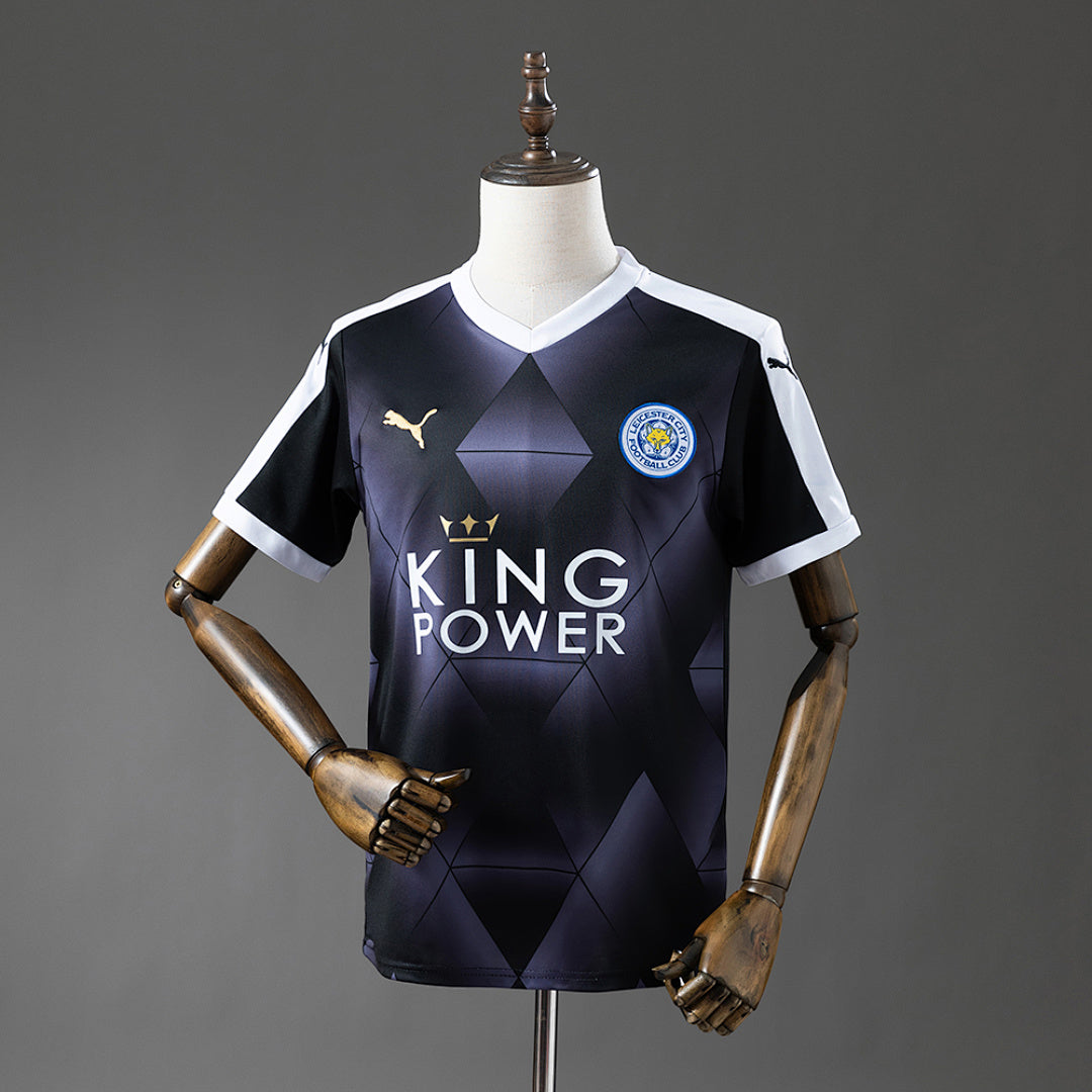 Camiseta Retro Leicester City Visita 15/16 - frente