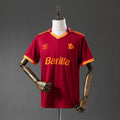 Camiseta Retro AS Roma Local Gris y Burdeos 92/94 - frente