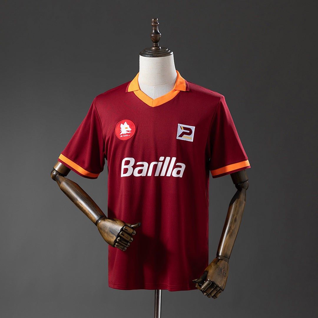Camiseta Retro AS Roma Local 82/83 - frente