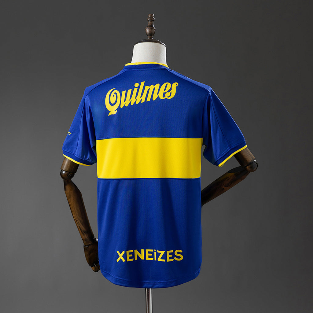 Camiseta Retro Boca Juniors Local 00/01 - espalda
