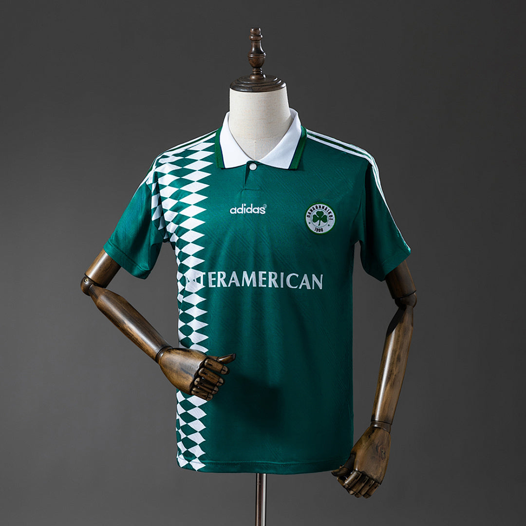 Camiseta Retro Panathinaikos Local 95/96 - frente