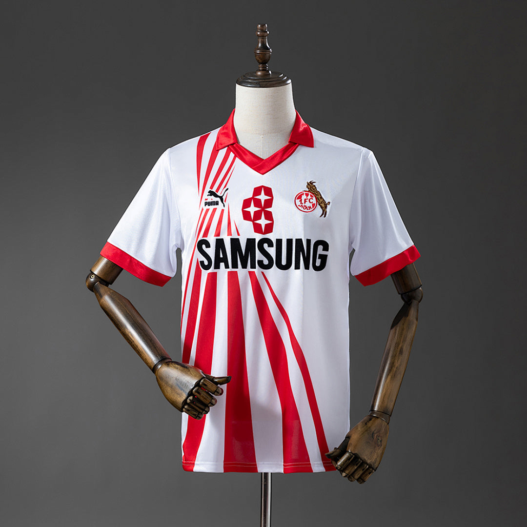 Camiseta Retro 1. FC Köln Local 90/91 - frente