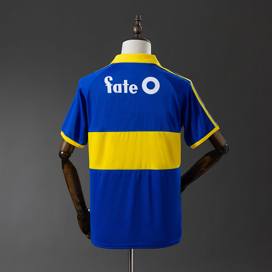 Camiseta Retro Boca Juniors Local 86/88 - espalda