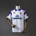 Camiseta Retro Fiorentina Visita Gris y Celeste 95/96 - frente