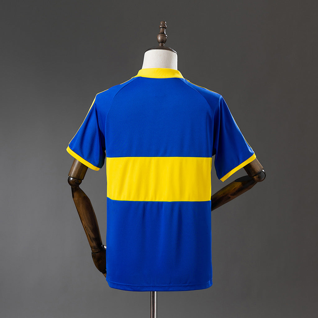 Camiseta Retro Boca Juniors Local 85/86 - espalda