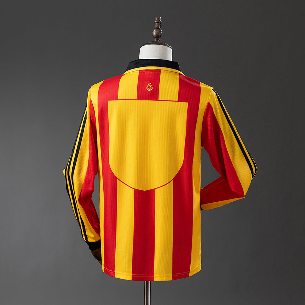 Camiseta Retro Galatasaray Local Burdeos y Café 99/00 - espalda